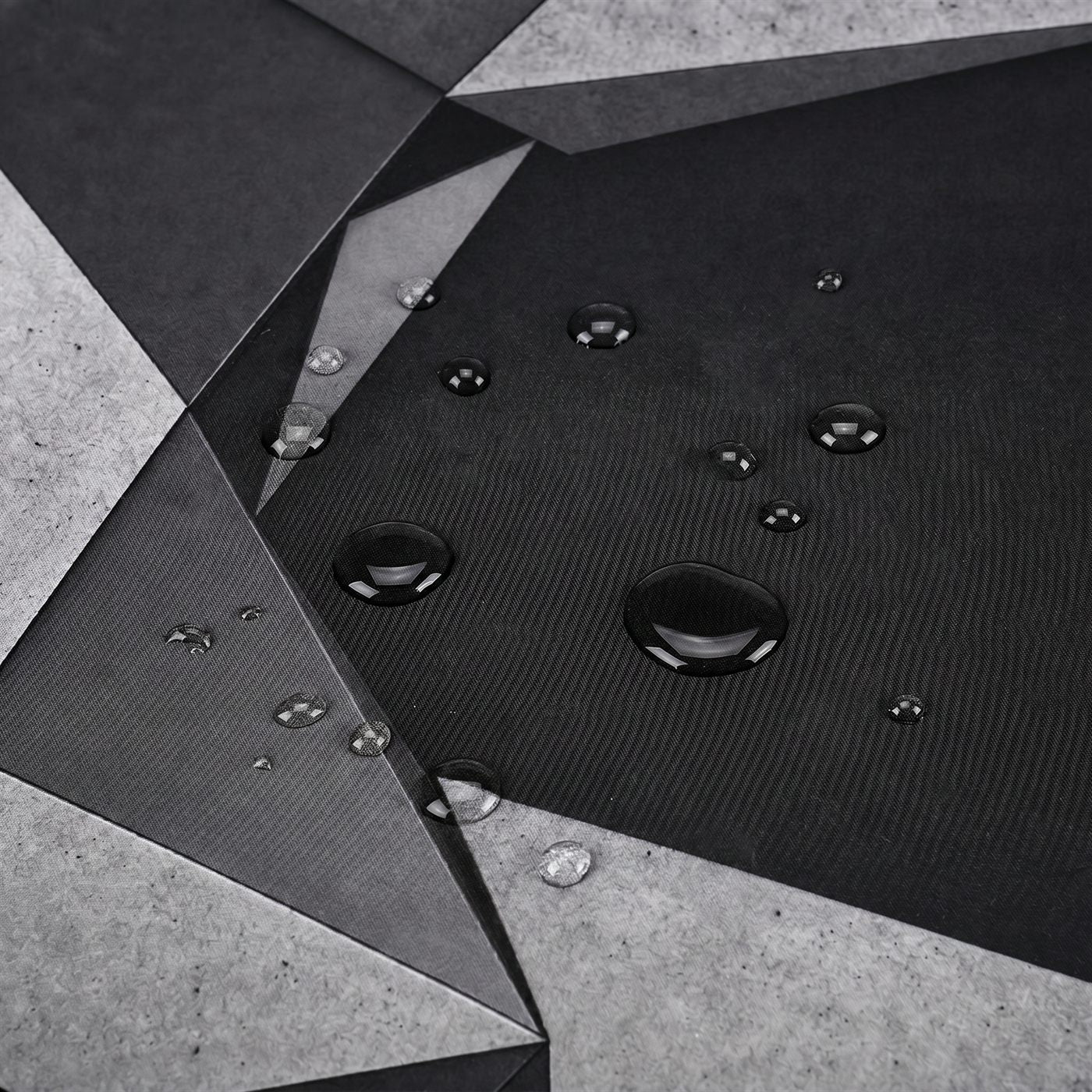 Non-slip rubber base of a BACKSTOCK desk mat
