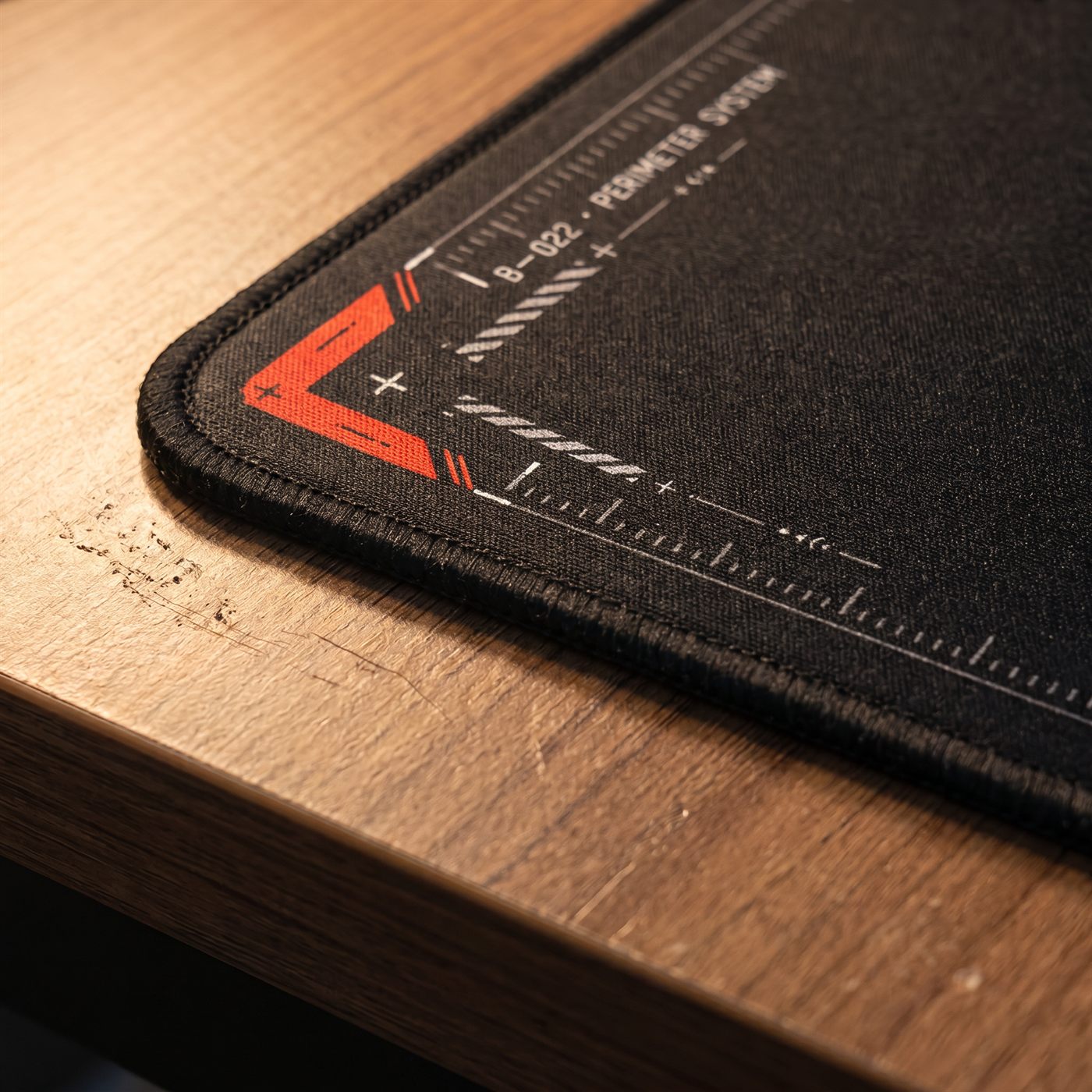 BACKSTOCK designed desk mat restyling a warm timber desk corner
